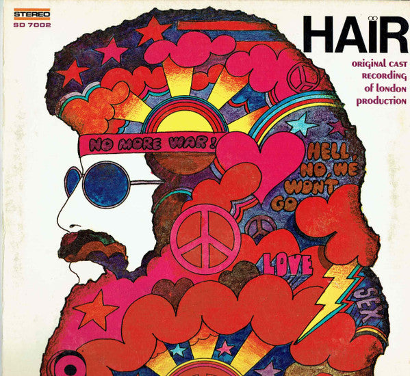 Various : Hair - Original Cast Recording Of London Production (LP, Mon)