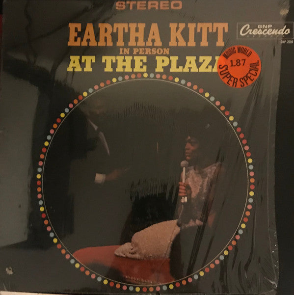 Eartha Kitt : In Person At The Plaza (LP, Album, RE)