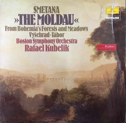 Bedřich Smetana - Boston Symphony Orchestra / Rafael Kubelik : The Moldau (LP, RE)