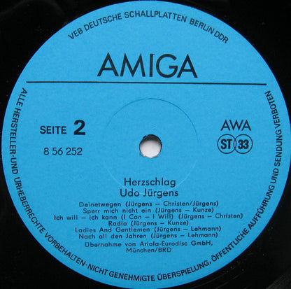 Udo Jürgens : Herzschlag (LP, Comp)