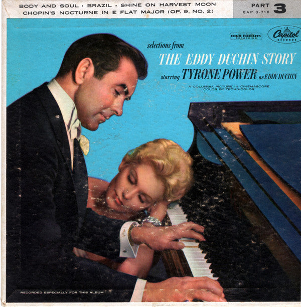 Harry Geller And His Orchestra : Selections From "The Eddy Duchin Story" Part 3 (7", EP)