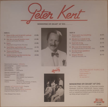 Peter Kent (4) : Minderne Er Skabt Af Dig ... (LP, Album)