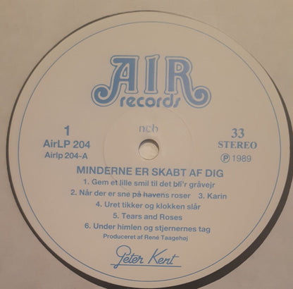 Peter Kent (4) : Minderne Er Skabt Af Dig ... (LP, Album)