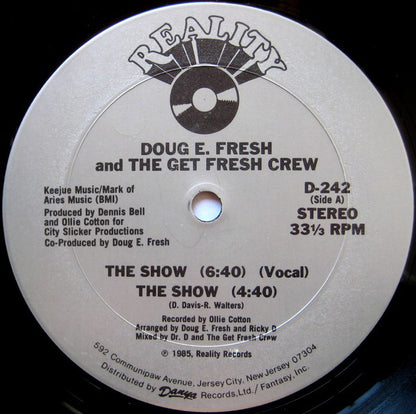 Doug E. Fresh And The Get Fresh Crew / Doug E. Fresh And M.C. Ricky D : The Show / La-Di-Da-Di (12", Single)