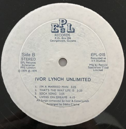 Ivor Lynch (2) : Unlimited (LP, Album)