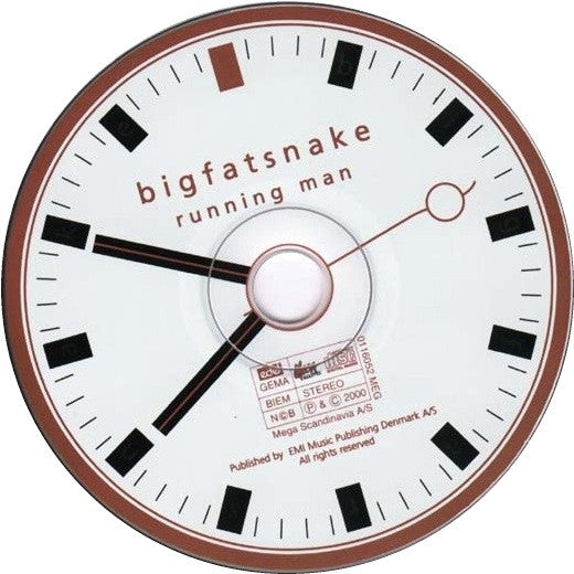 Big Fat Snake : Running Man (CD, Album)