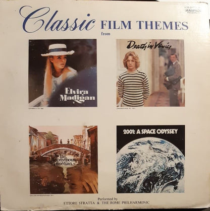 Ettore Stratta, The Rome Philharmonic Symphony Orchestra : Classic Film Themes (Ettore Stratta Conducting The Rome Philharmonic Orchestra) (LP)