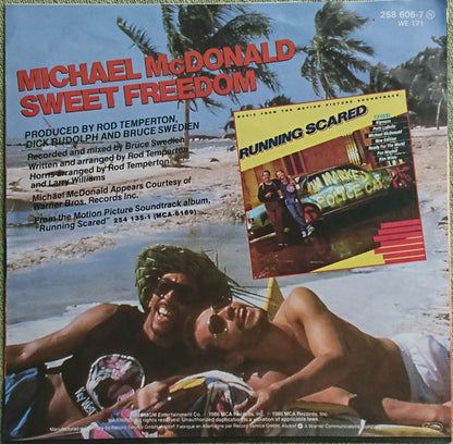 Michael McDonald : Sweet Freedom (7", Single)