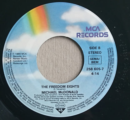 Michael McDonald : Sweet Freedom (7", Single)