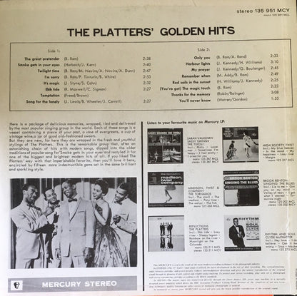 The Platters : The Platters' Golden Hits (LP, Comp)