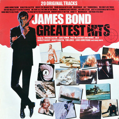 Various : James Bond Greatest Hits (LP, Comp)