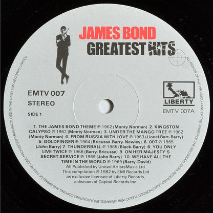 Various : James Bond Greatest Hits (LP, Comp)