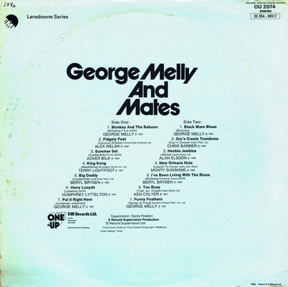 Various : George Melly And Mates (LP, Comp)