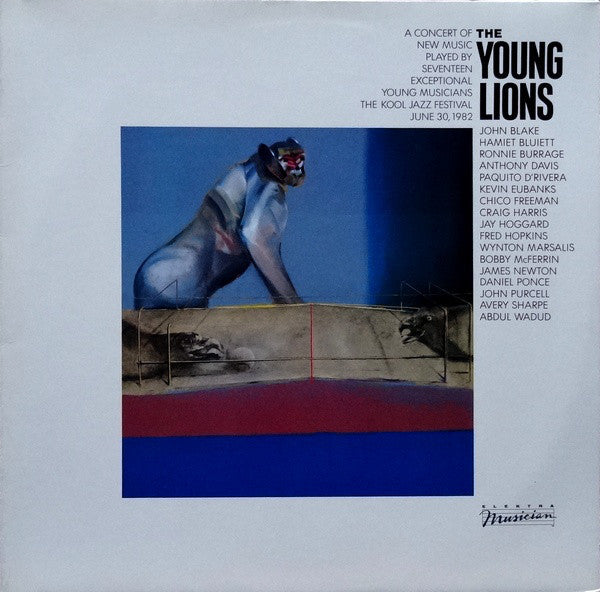 Various : Young Lions, The - A Concert Of New Music Played By Seventeen Exceptional Young Musicians - The Kool Jazz Festival June 30, 1982 (2xLP)