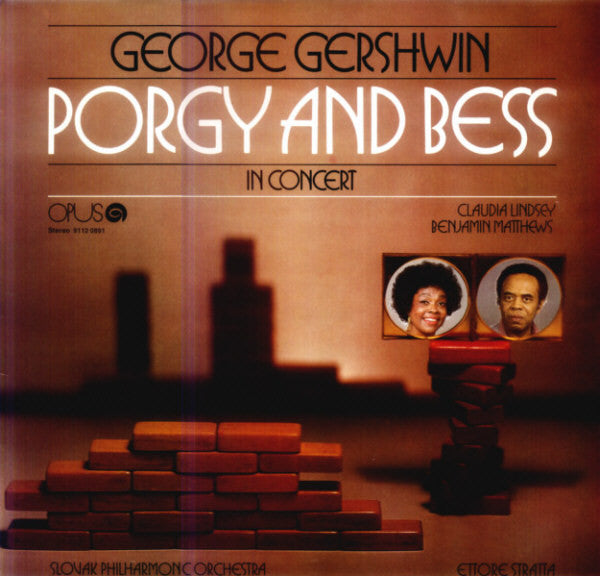 George Gershwin, Claudia Lindsey, Benjamin Matthews, Slovak Philharmonic Orchestra, Ettore Stratta : Porgy And Bess - In Concert (LP)