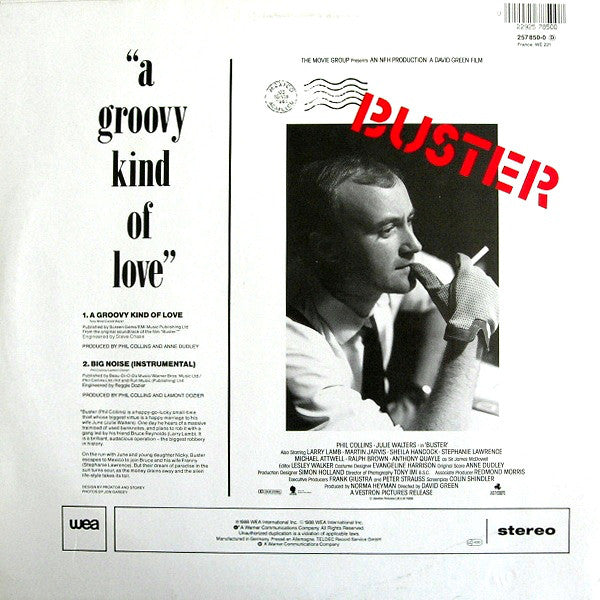 Phil Collins : A Groovy Kind Of Love (12", Single)