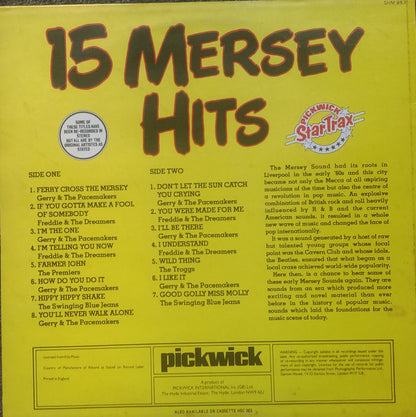 Various : 15 Mersey Hits (LP, Comp, Mono)