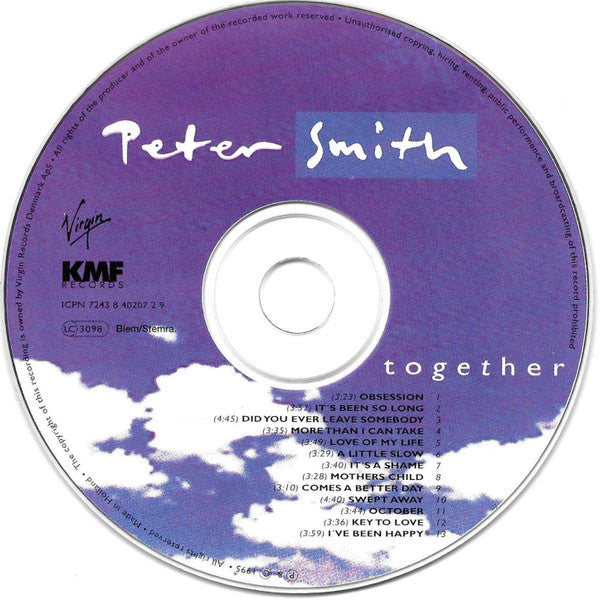 Peter Smith (7) : Together (CD, Album)