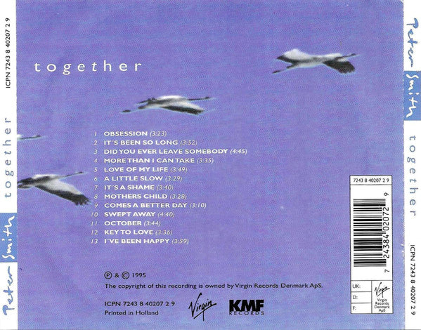 Peter Smith (7) : Together (CD, Album)