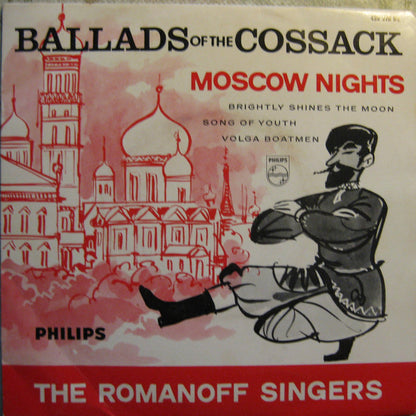 The Romanoff Singers : Ballads Of The Cossack (7", EP)