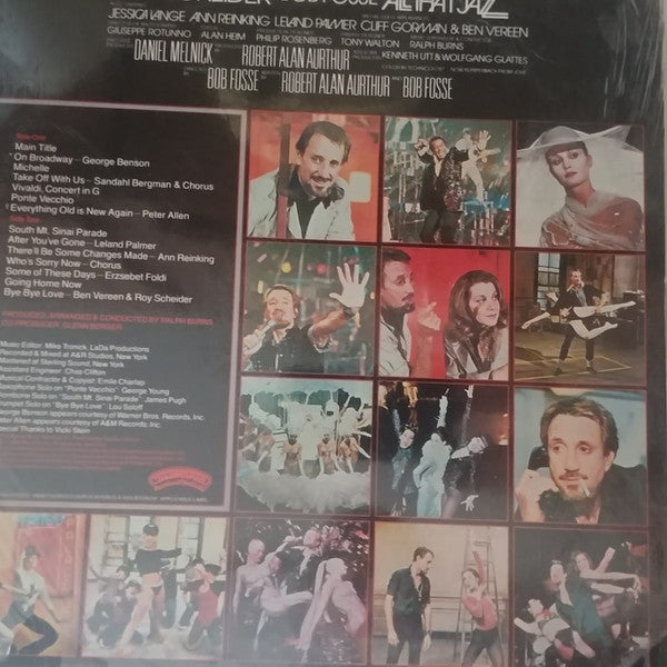 Various : All That Jazz - Music From The Original Motion Picture Soundtrack (LP, Album, Comp)