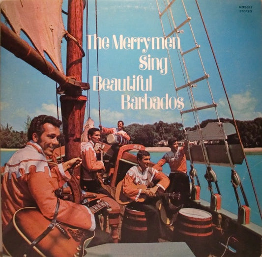 The Merrymen Featuring Emile Straker : The Merrymen Sing Beautiful Barbados (LP, Album)