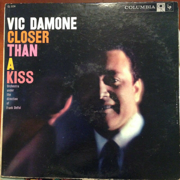 Vic Damone : Closer Than A Kiss (LP, Mono, RP)