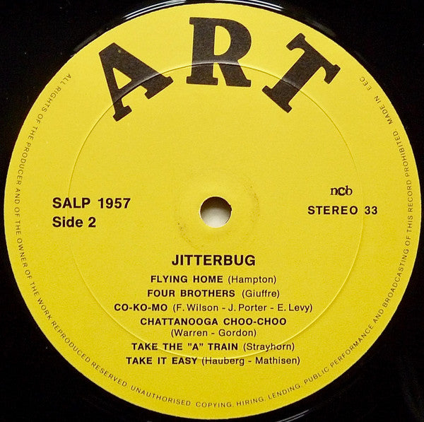 Various : Original 50' Swing Jitterbug (LP, Comp)