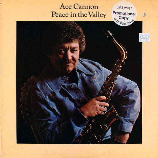 Ace Cannon : Peace In The Valley (LP, Album)