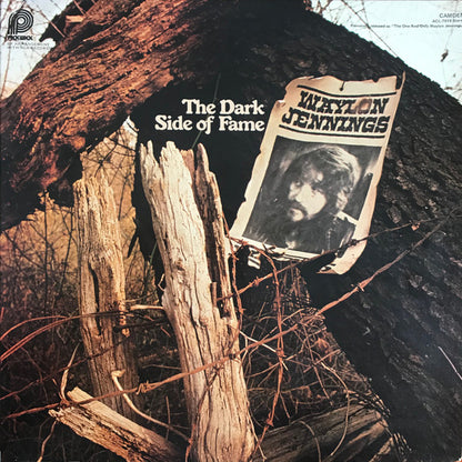 Waylon Jennings : The Dark Side Of Fame (LP, Album, RE)