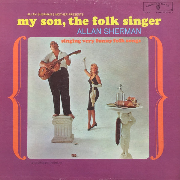 Allan Sherman : My Son, The Folk Singer (LP, Album, Mono, Hol)