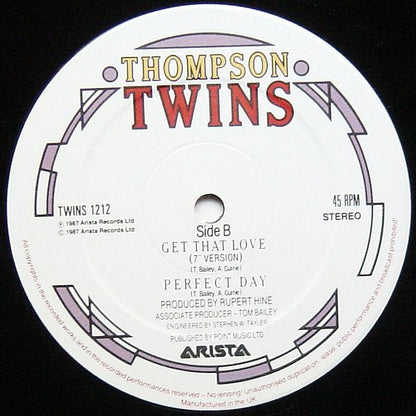 Thompson Twins : Get That Love (12")