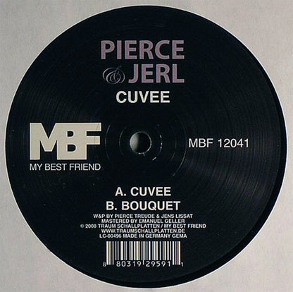 Pierce & Jerl : Cuvee (12")