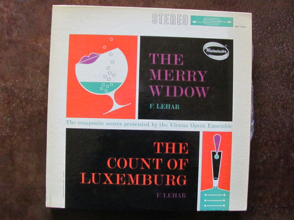 Franz Lehár : The Merry Widow, The Count Of Luxemburg (LP, Album)