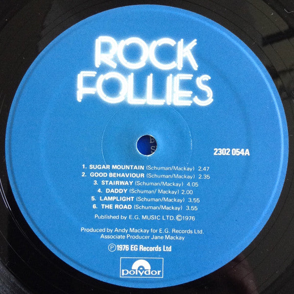 Charlotte Cornwell, Julie Covington And Rula Lenska : Rock Follies (LP, Album, RE)