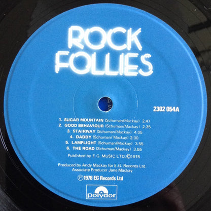 Charlotte Cornwell, Julie Covington And Rula Lenska : Rock Follies (LP, Album, RE)