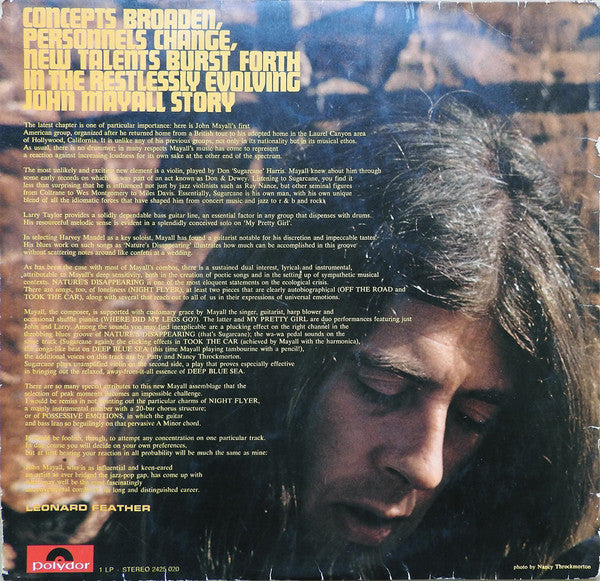 John Mayall : U.S.A. Union (LP, Gat)