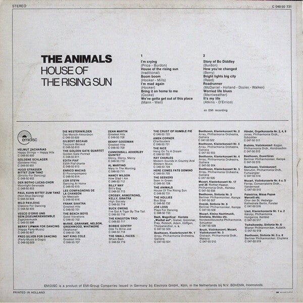 The Animals : House Of The Rising Sun (LP, Comp)