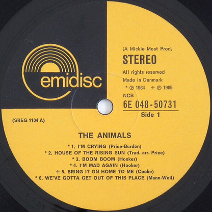 The Animals : House Of The Rising Sun (LP, Comp)