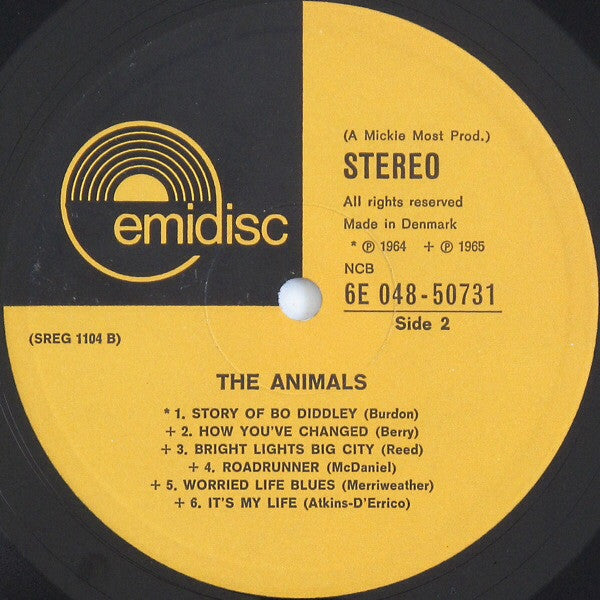 The Animals : House Of The Rising Sun (LP, Comp)