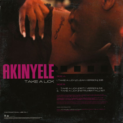 Akinyele : Take A Lick (12", Promo)