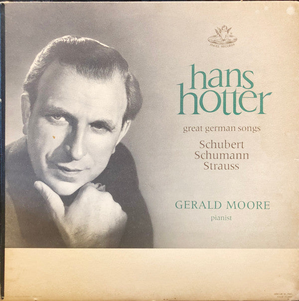 Hans Hotter, Gerald Moore : Great German Songs (LP, Mono)