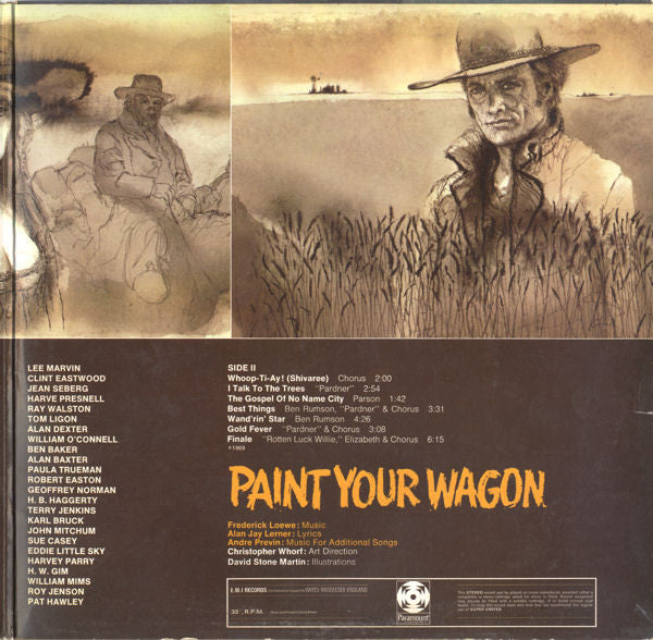 Various : Paint Your Wagon (Music From The Soundtrack) (LP, Album, Gat)