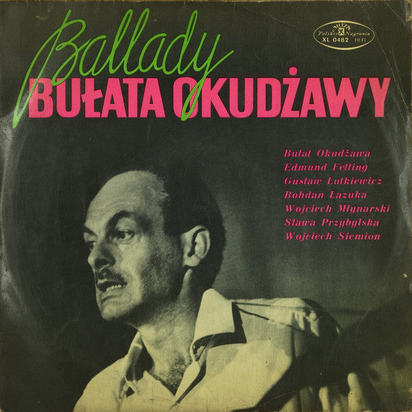 Various : Ballady Bułata Okudżawy (LP, Album, Mono, Blu)