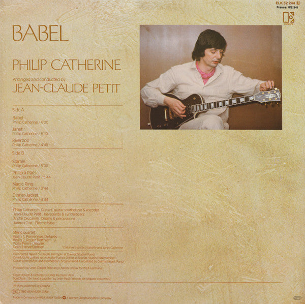 Philip Catherine : Babel (LP, Album)