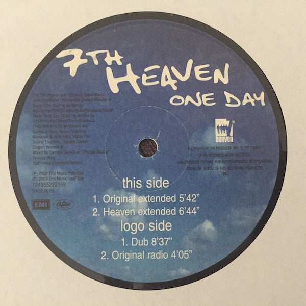 7th Heaven (9) : One Day (12")