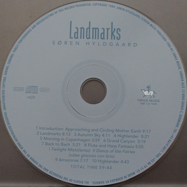 Søren Hyldgaard : Landmarks (CD, Album)