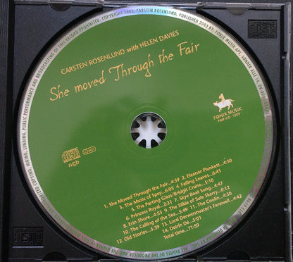 Carsten Rosenlund With Helen Davies : She Moved Through The Fair (CD, Album)