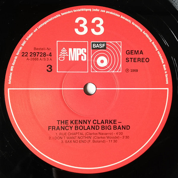 Clarke-Boland Big Band : Live At Ronnie Scotts (2xLP, Album, Comp, RE, Gat)