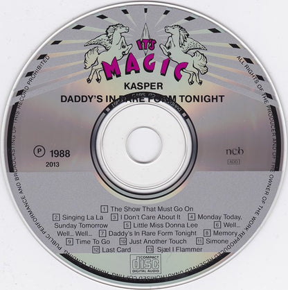 Kasper Winding : Daddy's In Rare Form Tonight (CD, Album)